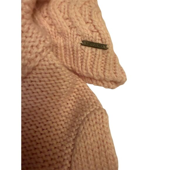 Saint James Women's Pink Cowl Neck Pullover Sweater Size 6 Casual - Picture 7 of 11